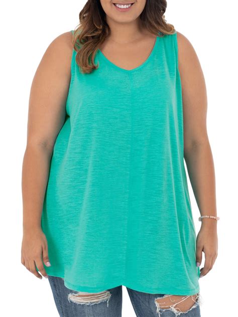 Terra and sky tank tops - Say hello to your new favorite Plus Size High Neck Rib Tank from Terra & Sky. The High Neck Rib Tank from Terra & Sky is carefully designed with a comfortable fit at the armhole for a perfect fit. A versatile addition to your wardrobe essentials, these tanks are a great way to build your everyday look from layering under a jacket or wearing it ...